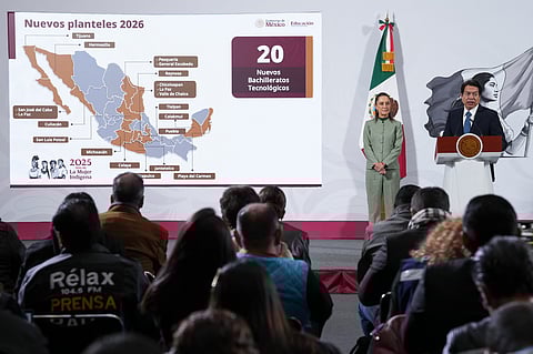 Gobierno de México: en 2026 se crearán 130 nuevas preparatorias en 110 municipios, cerca de casa de estudiantes