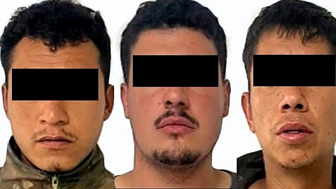 Procesan a tres presuntos integrantes de cártel detenidos con armamento de alto poder en Zinapécuaro