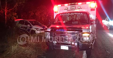 Muere taxista al accidentarse en la autopista Siglo XXI