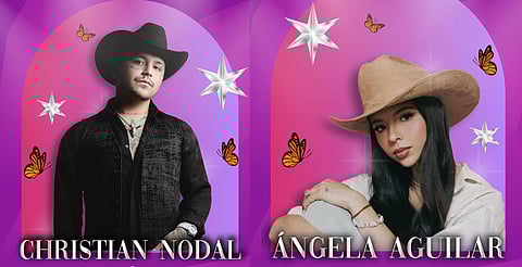 Proponen a Nodal y a Ángela Aguilar para la feria de Zitácuaro, Michoacán