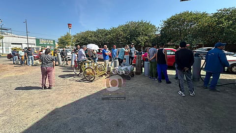 Inicia escasez de gas LP en Morelia; reportan largas filas y cierres de estaciones