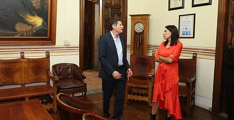 Refuerza Alfonso Martínez vínculo de Morelia con secretaria de Turismo Federal