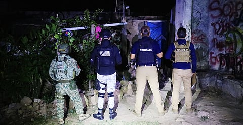 En cateo, asegura FGE 757 dosis de metanfetamina en la colonia Santa María de Guido, en Morelia