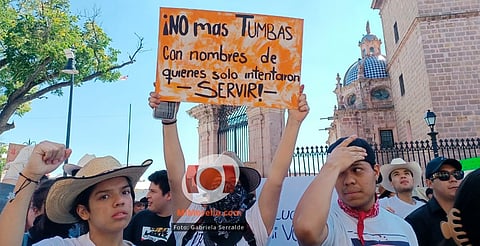 Estudiantes se unen y alzan la voz para exigir justicia por Carlos Manzo