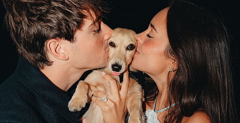 Charles Leclerc sorprende con romántico ‘sí’ junto a Alexandra Saint Mleux