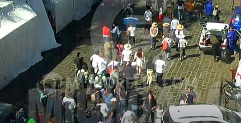 "¡Viva Carlos!": Pátzcuaro se suma a manifestaciones por asesinato de edil de Uruapan