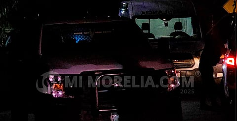 Huía en moto robada y murió atropellado en Apatzingán, Michoacán