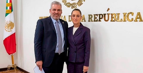 Bedolla agradece respaldo de Sheinbaum al Plan Michoacán por la paz