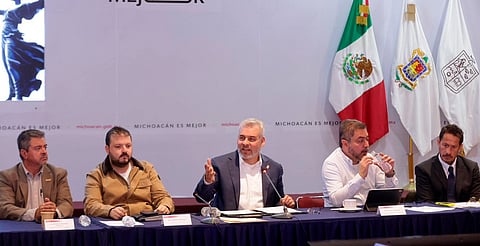Plan Michoacán avanza con respaldo del sector empresarial: Ramírez Bedolla