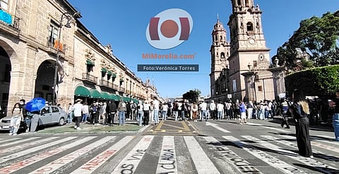 2025, el año de más estragos en Centro Histórico de Morelia por manifestaciones