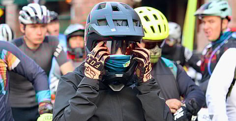 Yankel Benítez da banderazo al “Morelia Bike Marathon 2025”