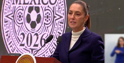 Sheinbaum regalará su boleto del Mundial 2026 a una niña, confirma