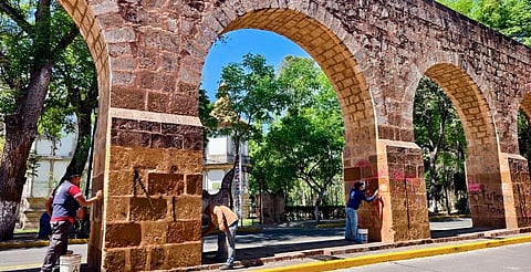 Firma Morelia e INAH convenio para blindar el Centro Histórico ante daños por manifestaciones