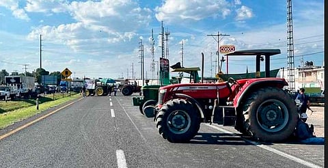 Campesinos anuncian paro nacional para el 24 de noviembre