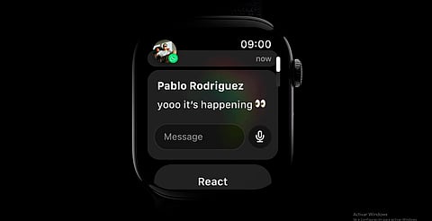 ¿Tu reloj es compatible? WhatsApp lanza su esperada app para Apple Watch