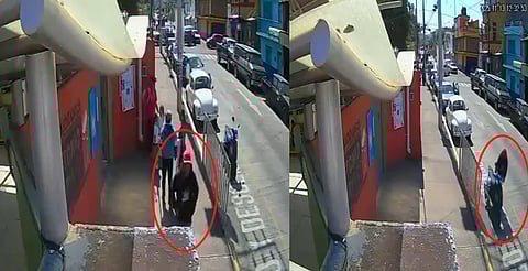 Captan en video robo de motoneta en Morelia; piden ayuda para localizarla