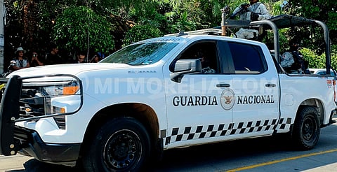 Guardia Nacional arresta a dos hombres armados en zona lacustre; uno fue candidato local