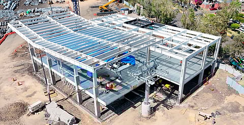 Teleférico de Morelia alcanza 48 % de avance en obra, informa Gladyz Butanda