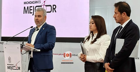 Bedolla afirma que nuevo titular de la SSP tiene visto bueno por la federación