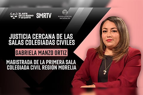 Con cada resolución judicial fortalecemos la confianza ciudadana, magistrada Gabriela Manzo Ortiz