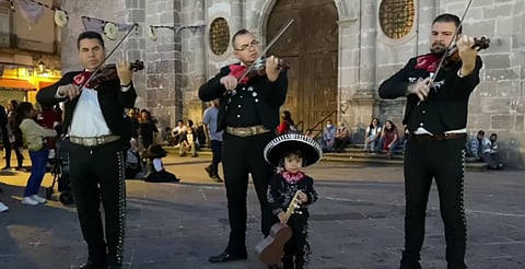Tarde de mariachi, este martes en la plaza de San Agustín en Morelia