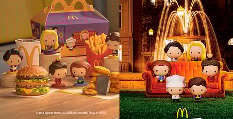 McDonald’s lanza colección de Friends con figuras de edición limitada
