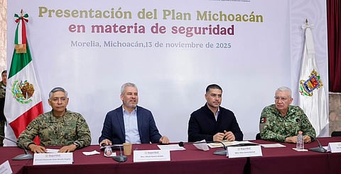 Reconoce Bedolla coordinación y avances en detención de implicado en homicidio de Carlos Manzo