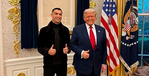 CR7 y Trump: ¿alianza política o show diplomático?