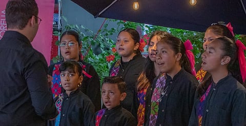 Verónica Bernal quiere sumar programa musical al Plan Michoacán