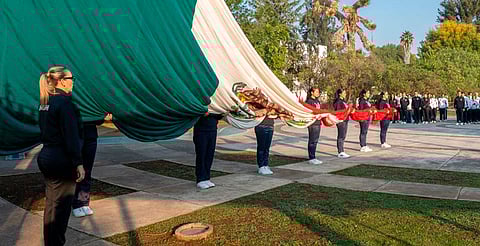 UMSNH honra el inicio de la Revolución Mexicana con ceremonia encabezada por su rectora