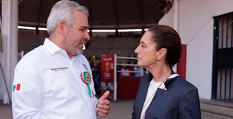 Bedolla y Sheinbaum revisan próxima asignación de becas Gertrudis Bocanegra