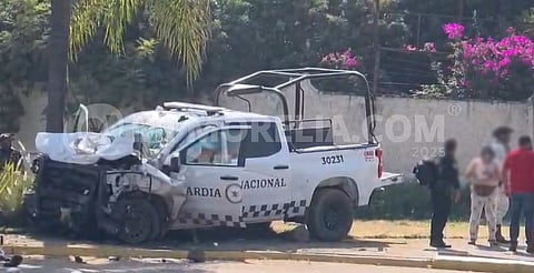 Mujer y menores mueren tras brutal carambola en Zamora; patrulla de GN involucrada