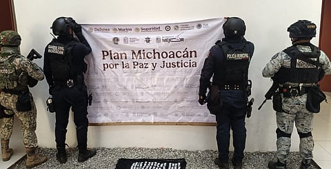 En Plan Michoacán son asegurados 150 envoltorios de metanfetamina en Zamora: SSP
