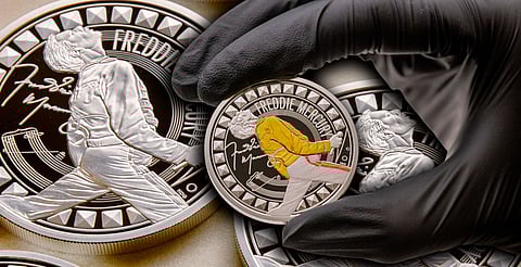 La moneda conmemora también los 40 años del legendario Live Aid