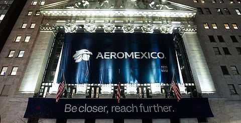 Aeroméxico aterriza en Wall Street: ya cotiza en la Bolsa de Nueva York