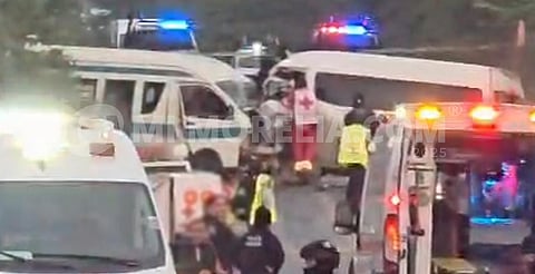 Confirman 3 muertos y 14 heridos en choque de combis; estos son los nombres confirmados