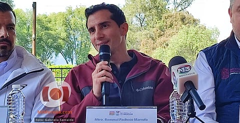 Rommel Pacheco participará en carrera atlética este domingo en Morelia