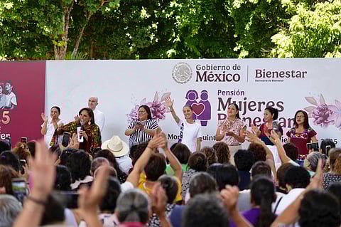 Más de 3 millones de mujeres reciben ya la Pensión Mujeres Bienestar: Sheinbaum