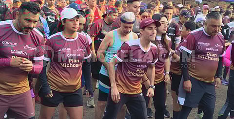 Corredores acompañan el Plan Michoacán con carrera en el zoológico de Morelia