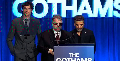 Del Toro, Oscar Isaac y Elordi, homenajeados por ‘Frankenstein’ en Gotham Awards