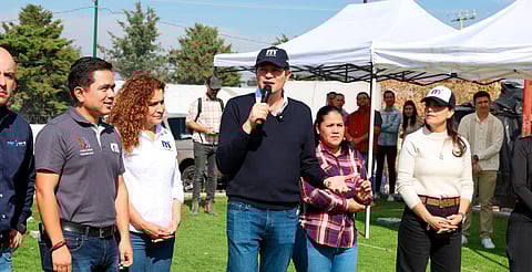 Alfonso Martínez interviene y mejora espacio público en colonia Francisco Xavier Clavijero