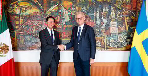 Cancillería y Suecia exploran inversiones con Grupo Wallenberg