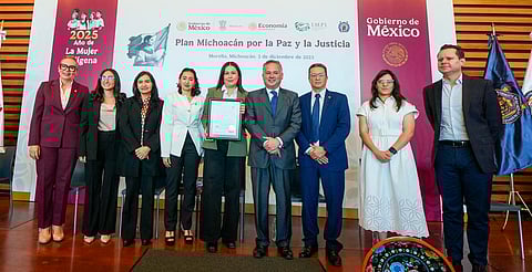 UMSNH líder en patentes en el estado, destaca el IMPI; otorga siete nuevos Títulos de Patente a la casa de estudios