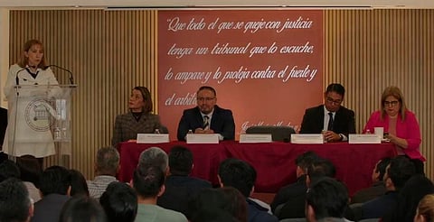 Juzgar con calidad y profesionalización constante, para enfrentar la corrupción: TAAM