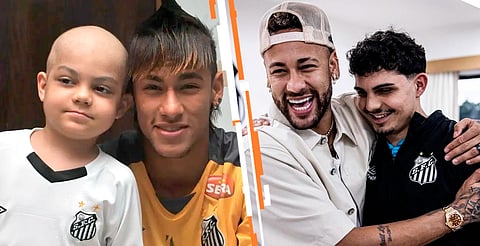 Matheus, ahora de 19 años, superó el cáncer y volvió a bailar con su ídolo