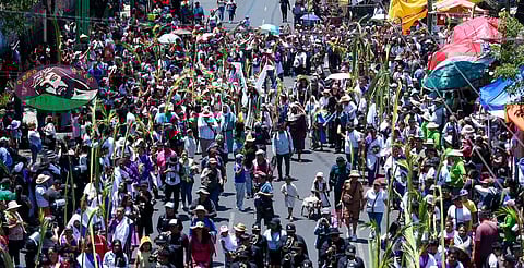 Declara UNESCO Patrimonio Cultural al viacrucis de Iztapalapa