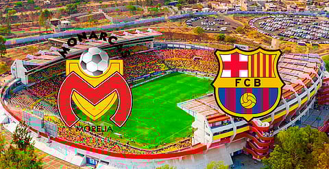 Van 5 mil boletos vendidos para el Juego de Leyendas entre Morelia y Barcelona