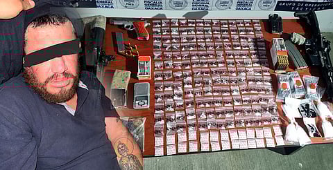 Cae en Oaxaca presunto jefe de plaza ligado a homicidios y tráfico de armas