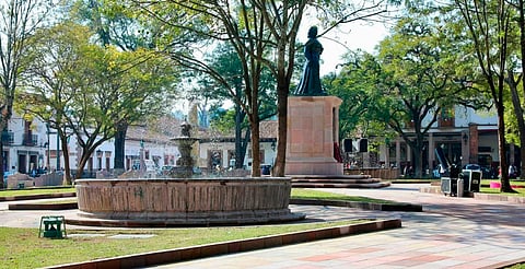 Gobierno de Pátzcuaro realizará etapa complementaria de accesibilidad en la Plaza Gertrudis Bocanegra