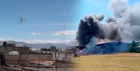 Tragedia aérea en Toluca: video revela segundos antes del impacto